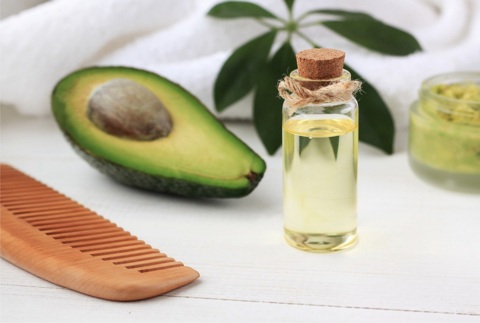huile d'avocat cheveux