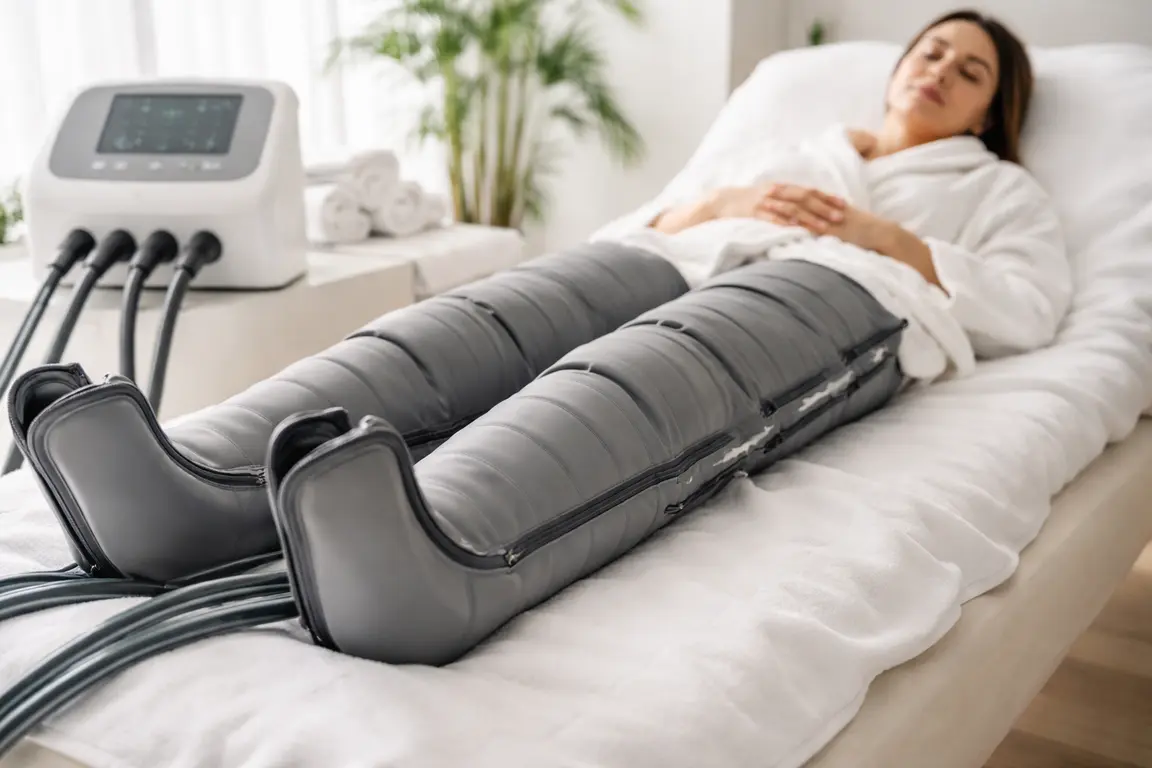 Bottes de pressothérapie guide complet du drainage lymphatique
