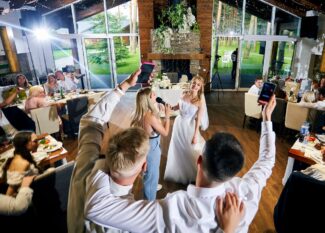 location système sono pour une réception de mariage