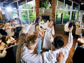 location système sono pour une réception de mariage