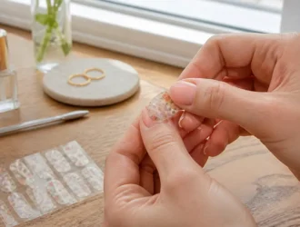 Conseils pratiques pour savoir comment poser stickers ongles proprement chez soi.